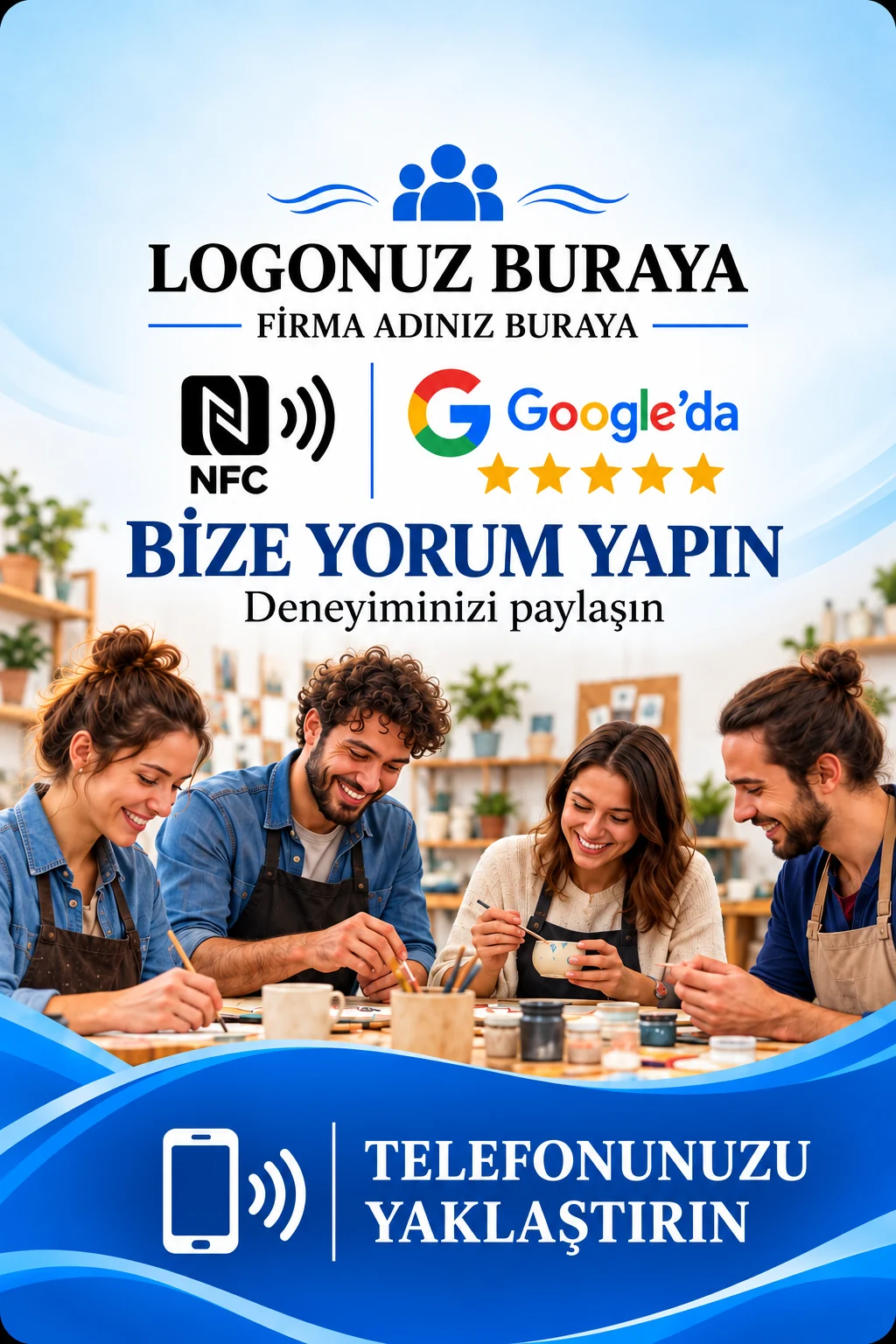 Google Kartı Google kart tasarımı B
