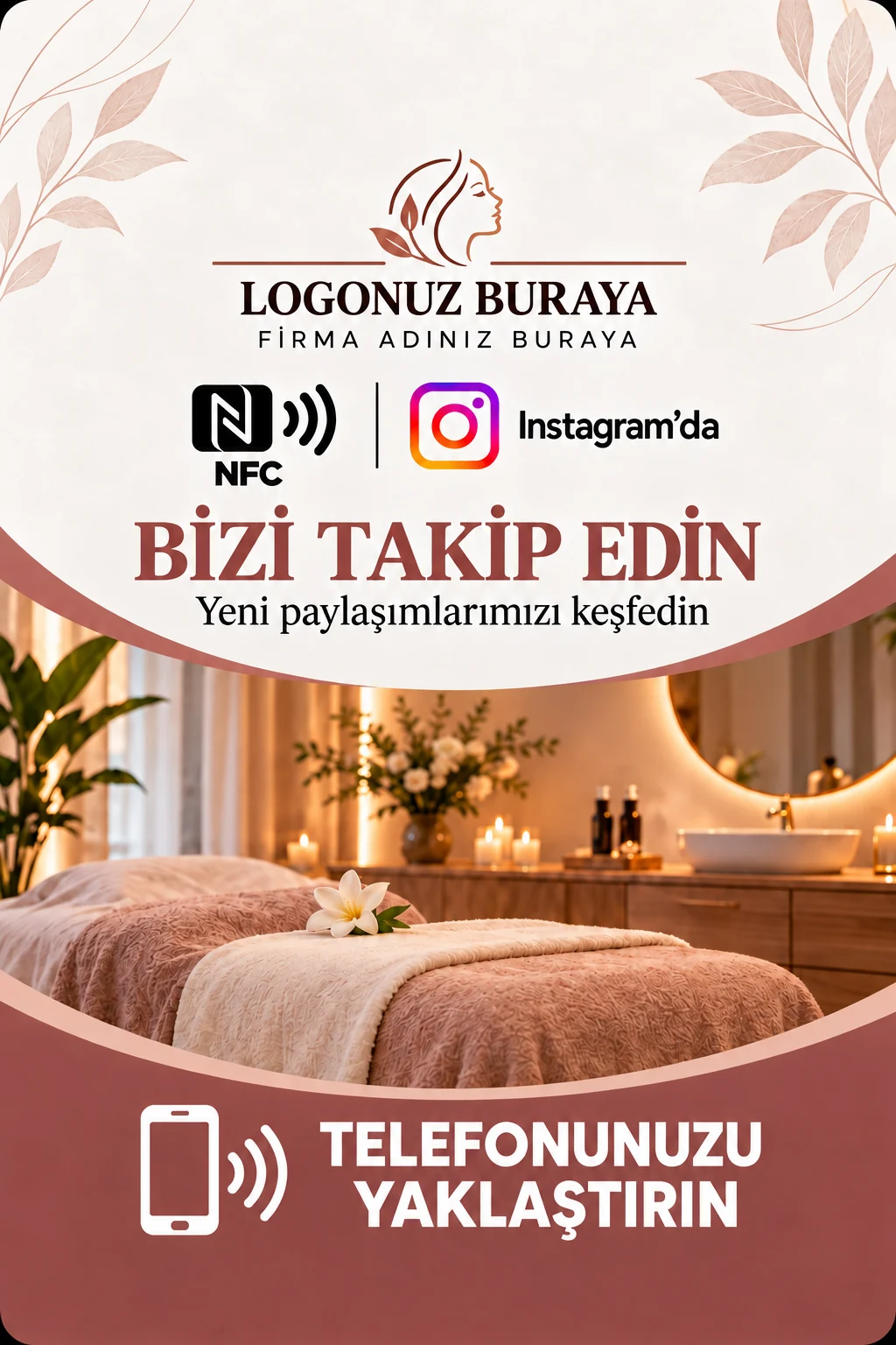 Güzellik Salonu Instagram kart tasarımı B