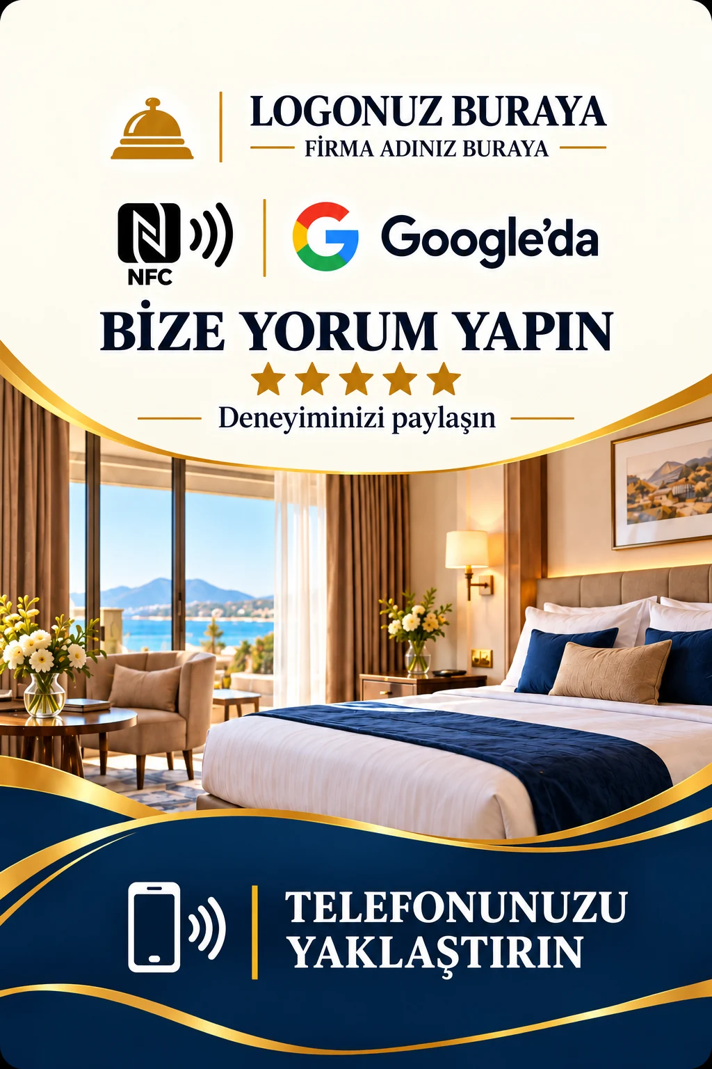 Otel Google kart tasarımı A