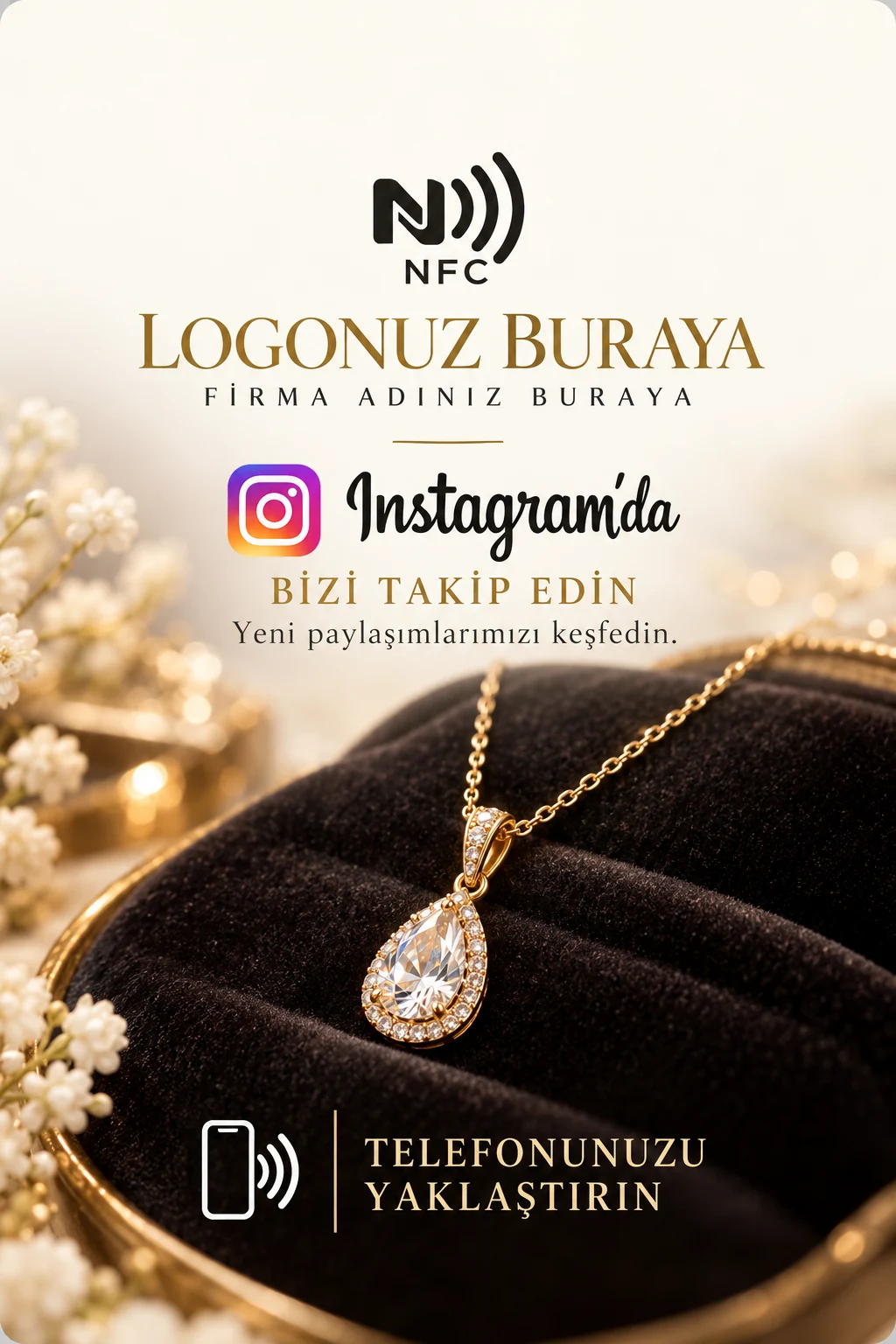 Kuyumcu Instagram kart tasarımı B