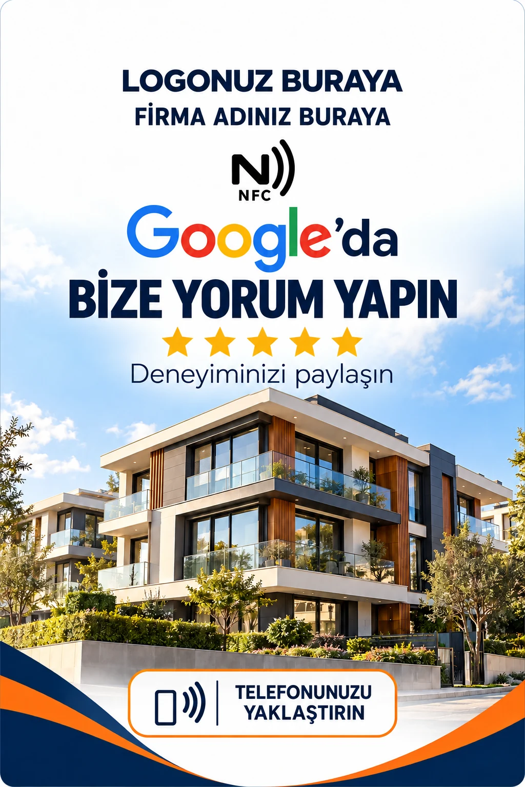 İnşaat Google kart tasarımı A