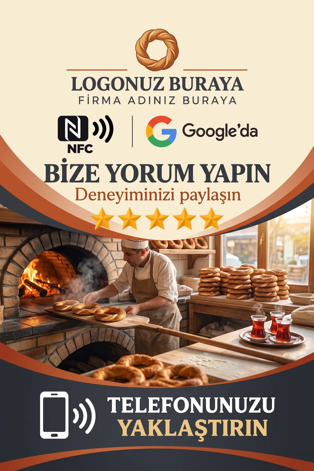 Simitçi Google kart tasarımı B