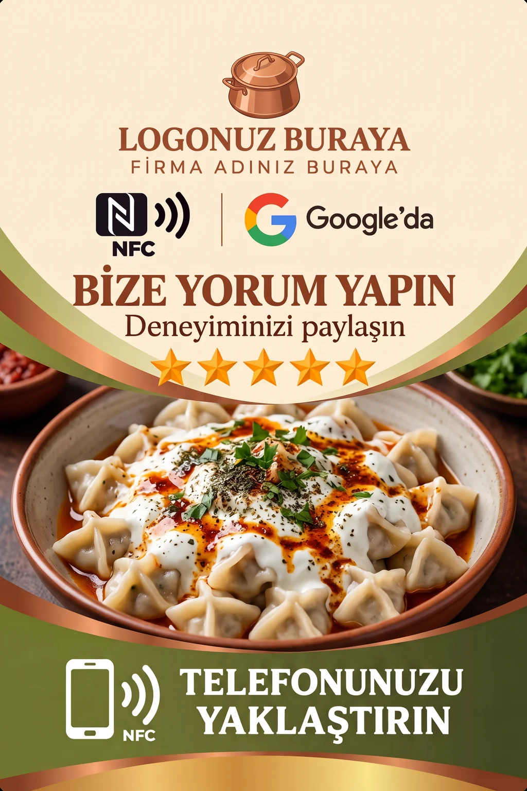 Mantıcı Google kart tasarımı A