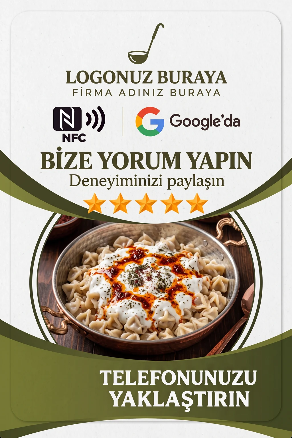Mantıcı Google kart tasarımı B