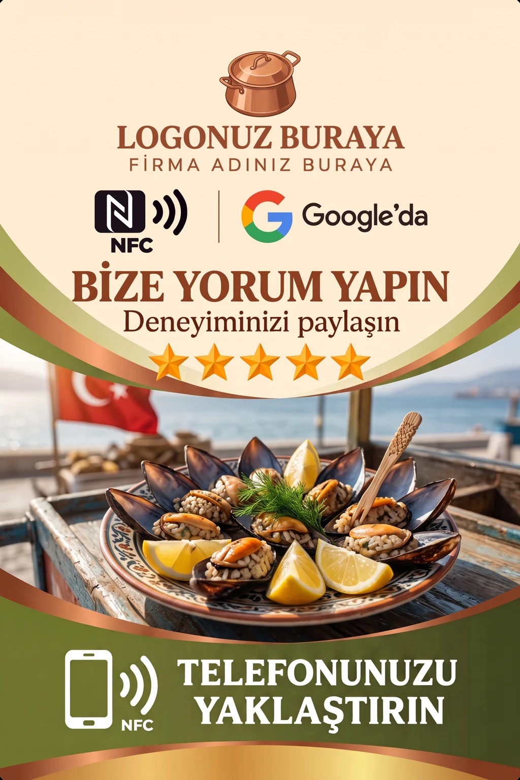 Midyeci Google kart tasarımı A