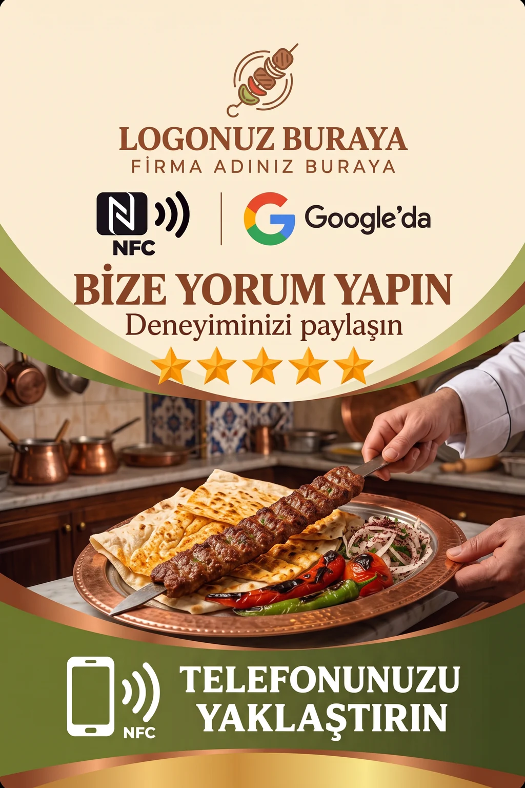 Kebapçı Google kart tasarımı B