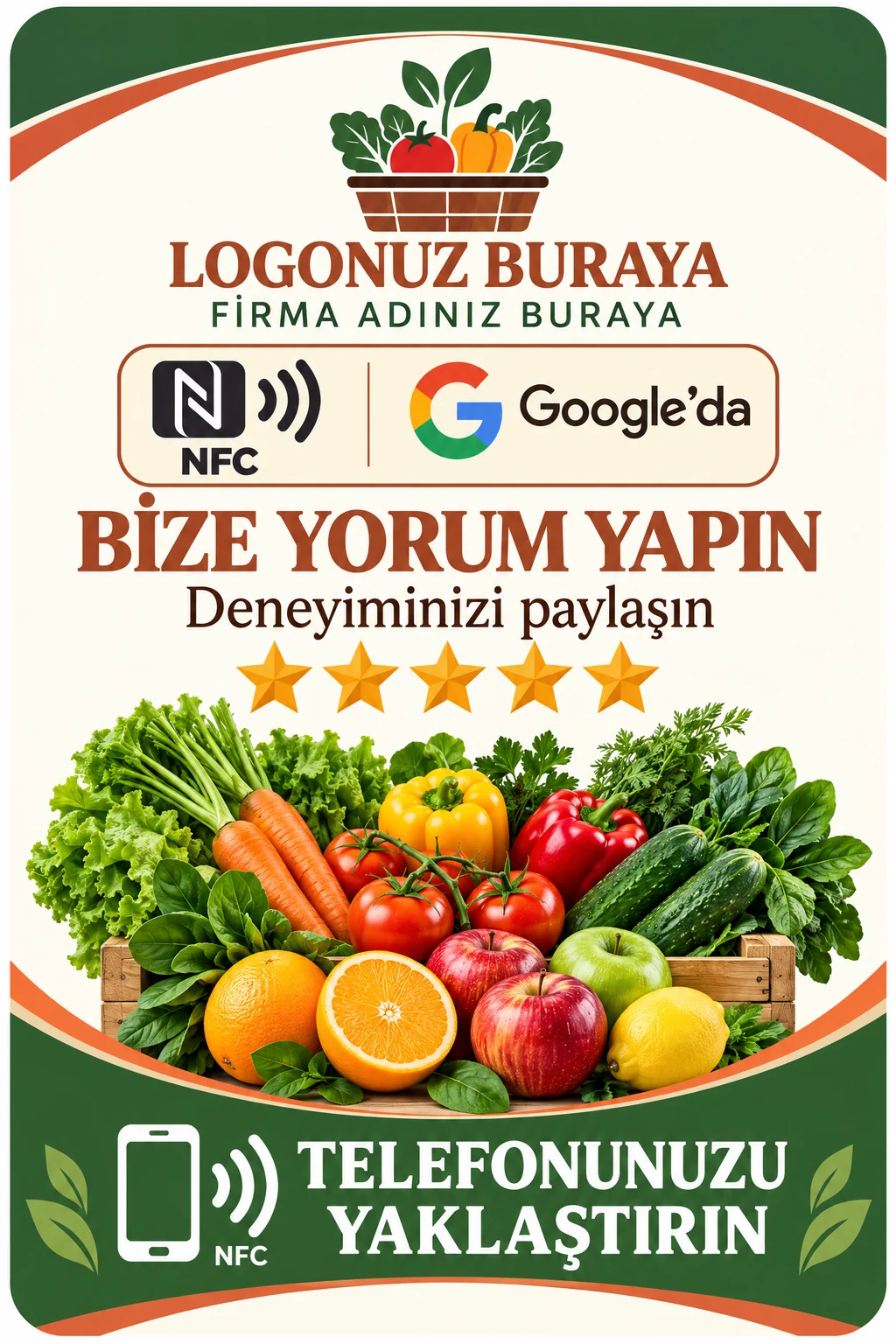 Manav Google kart tasarımı B