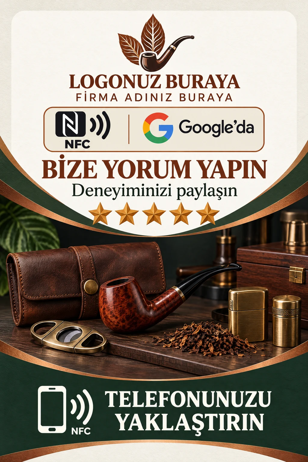 Tütüncü Google kart tasarımı B