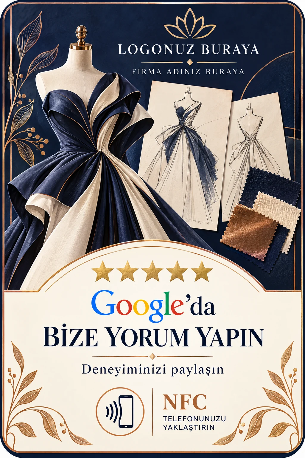 Moda Tasarım Atölyesi Google kart tasarımı B