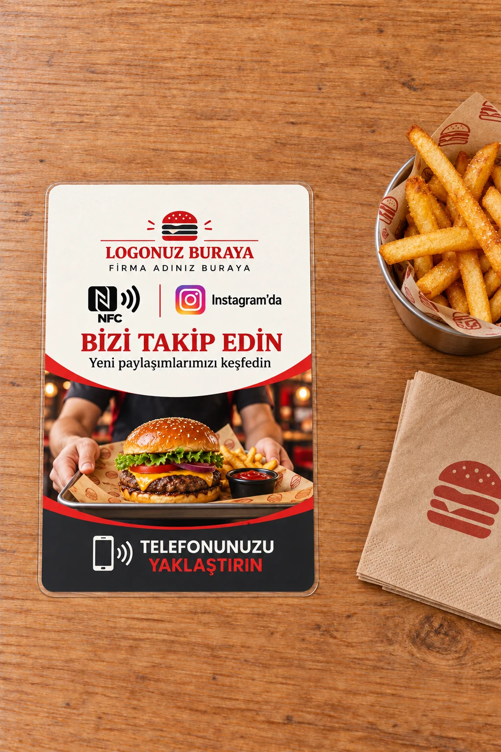 Burger kullanım örneği