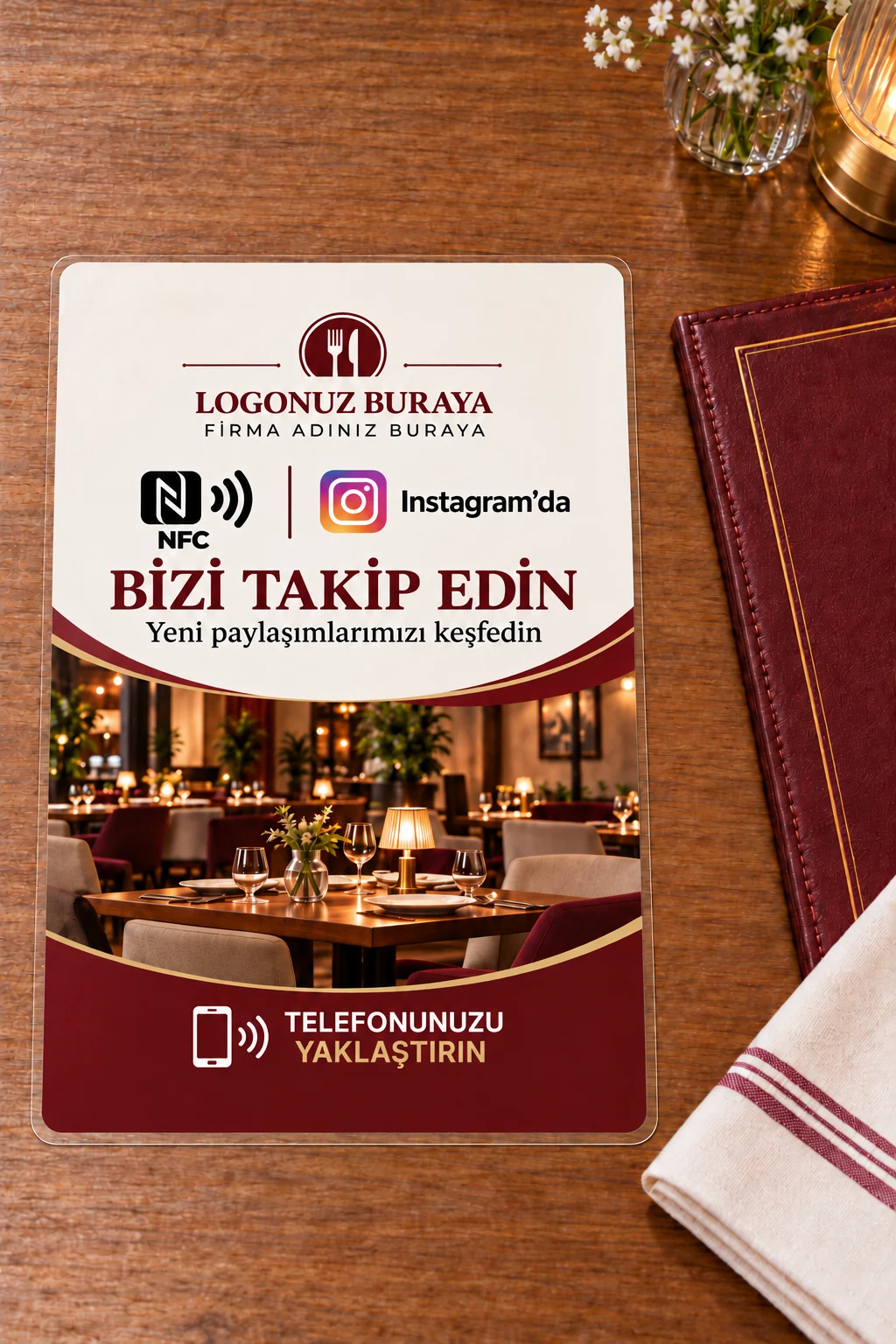 Restoran kullanım örneği