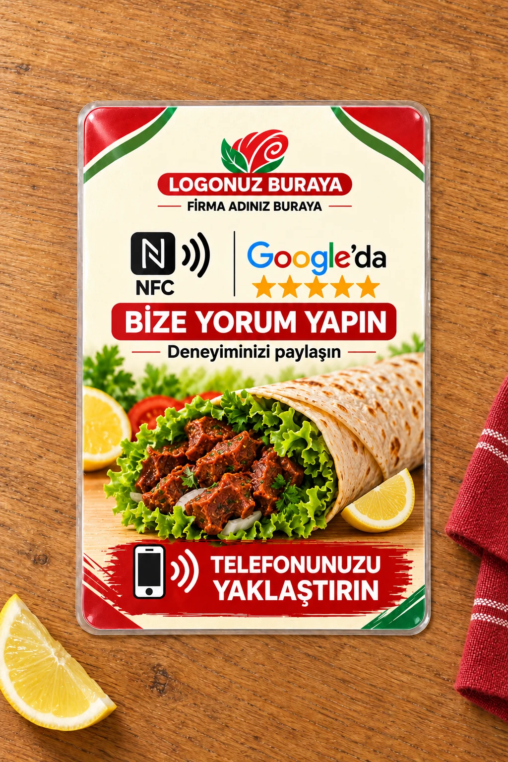 Çiğ Köfte kullanım örneği