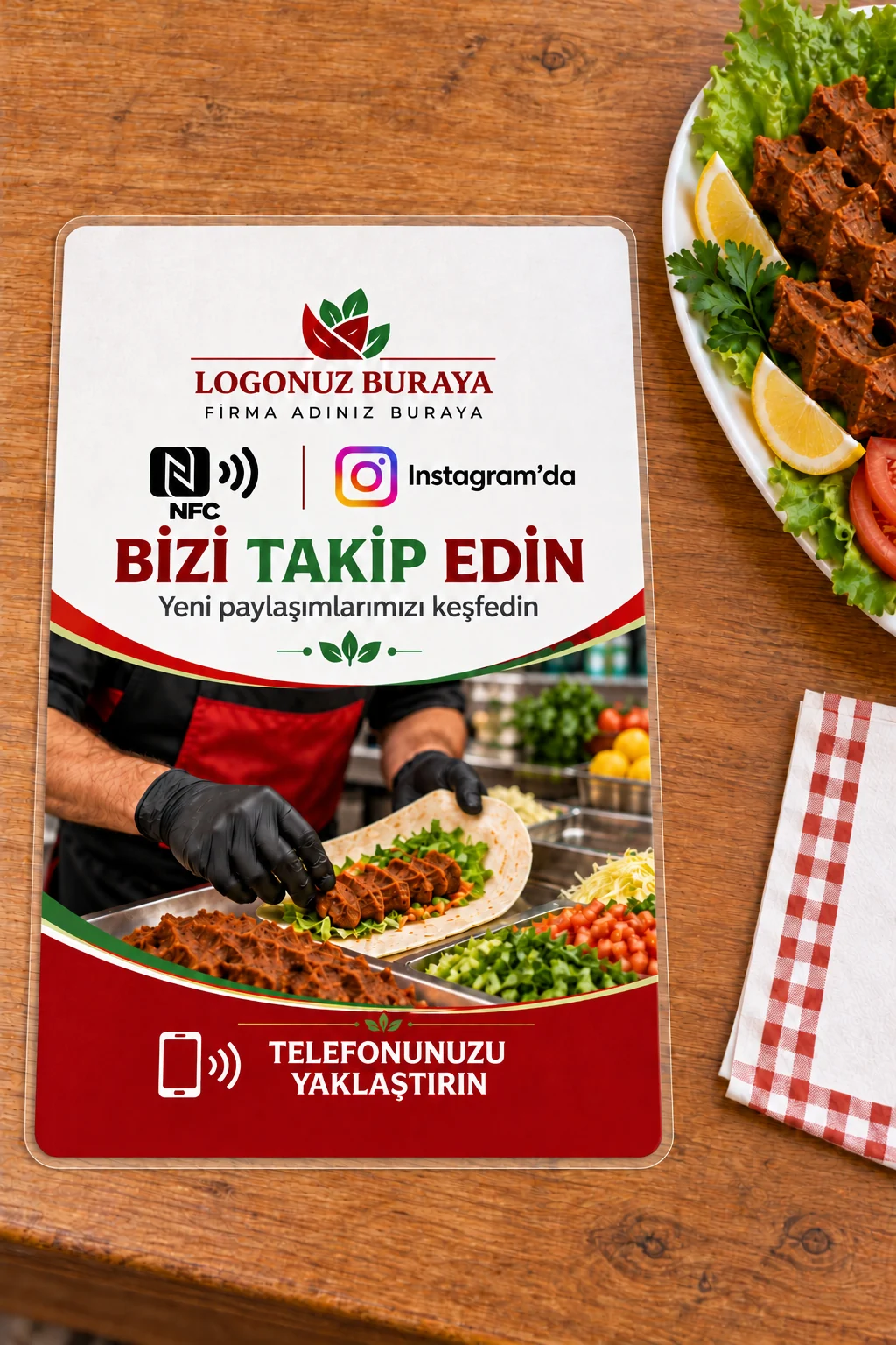 Çiğ Köfte kullanım örneği