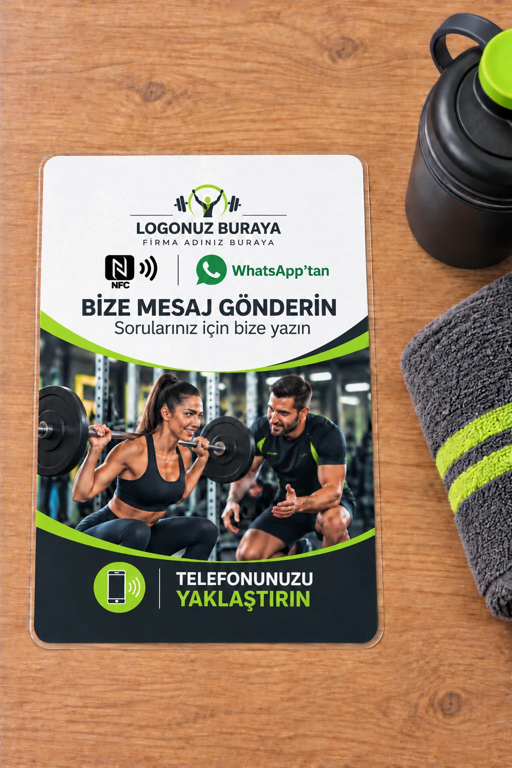 Spor Salonu kullanım örneği