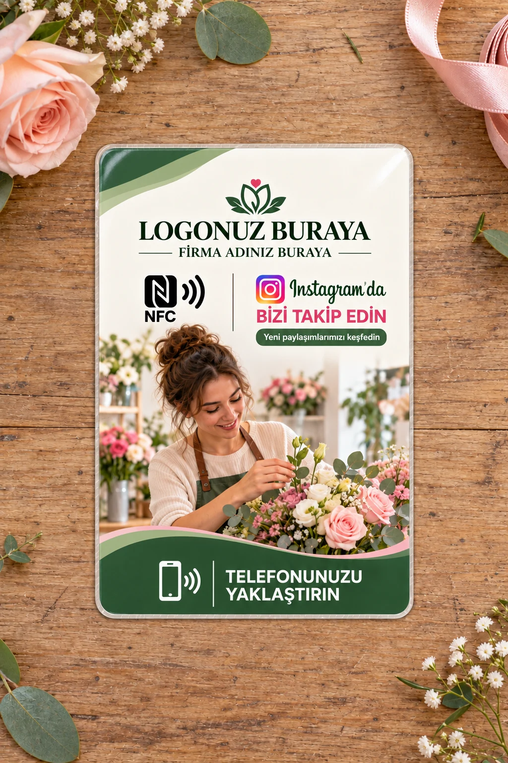 Çiçekçi kullanım örneği