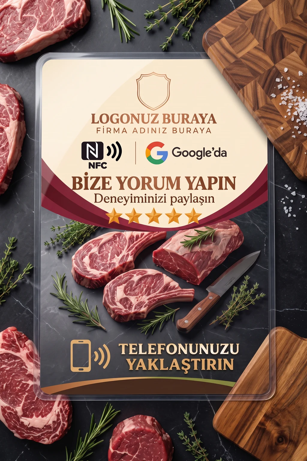 Kasap kullanım örneği