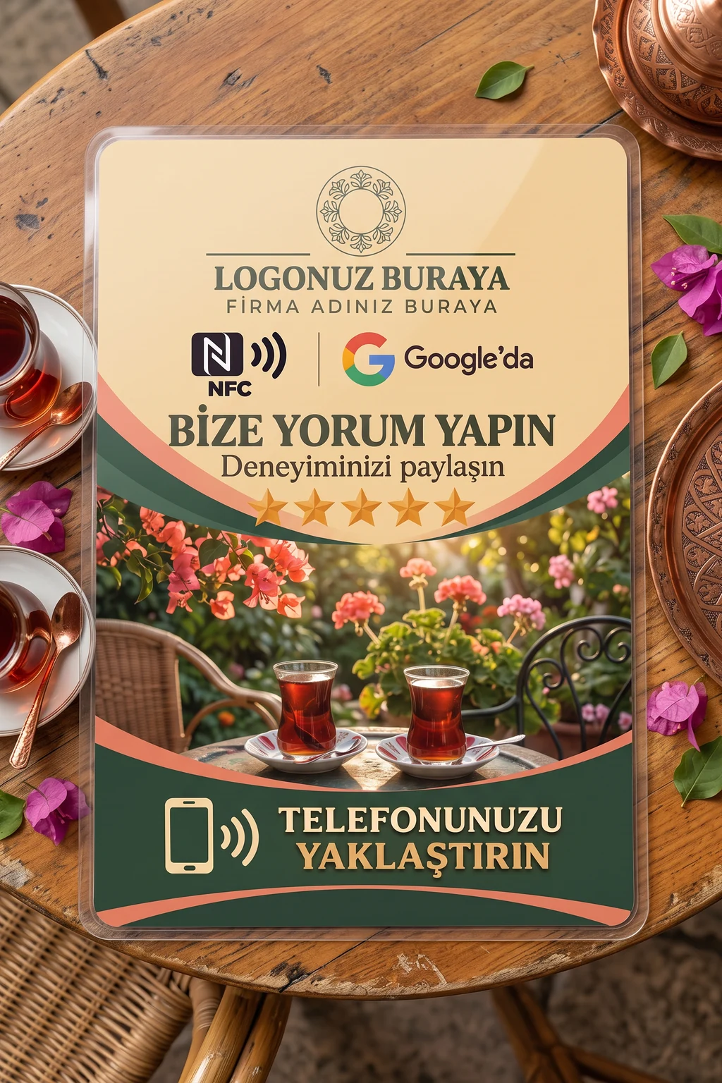 Çay Bahçesi kullanım örneği