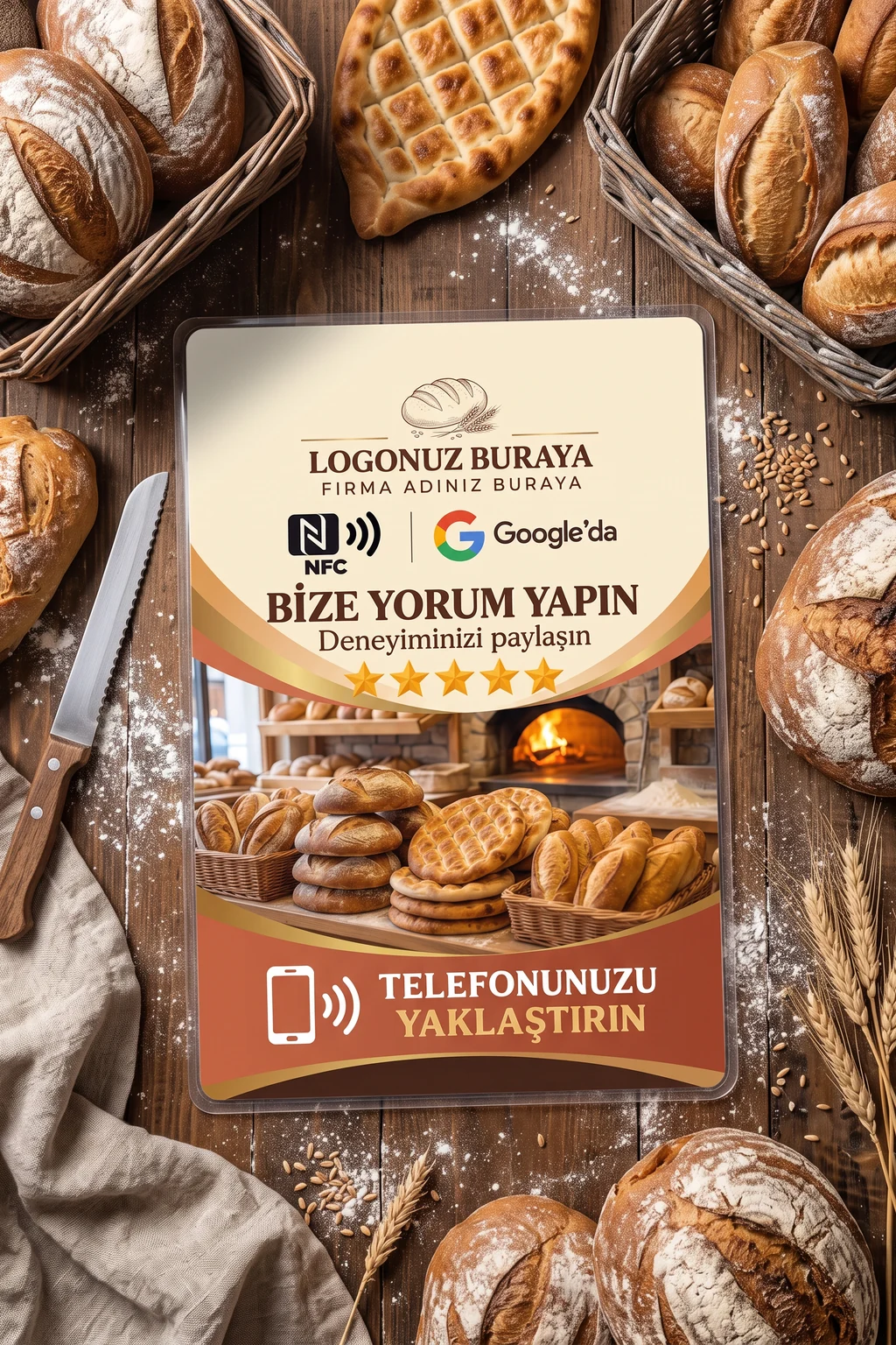 Fırın kullanım örneği