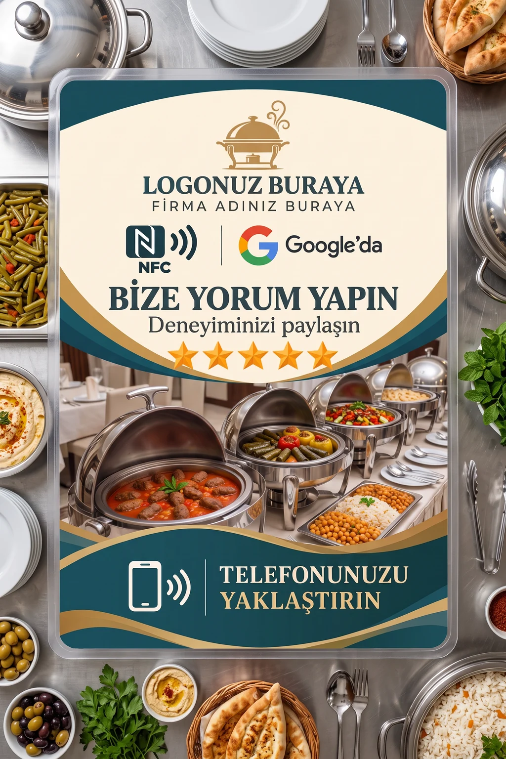 Catering & Toplu Yemek kullanım örneği