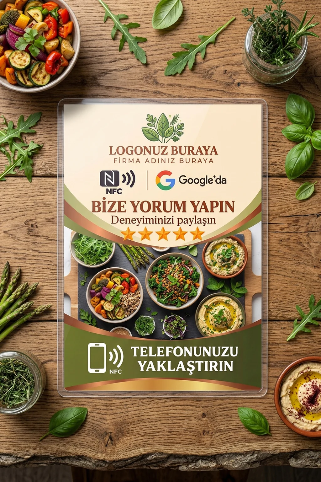 Vegan & Vejetaryen kullanım örneği