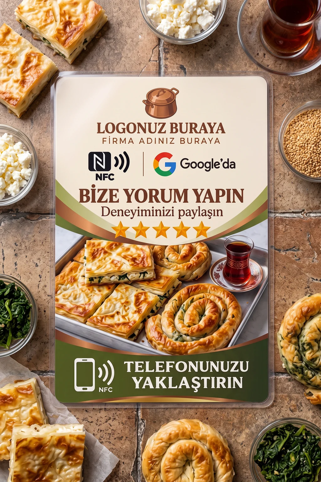 Börekçi kullanım örneği