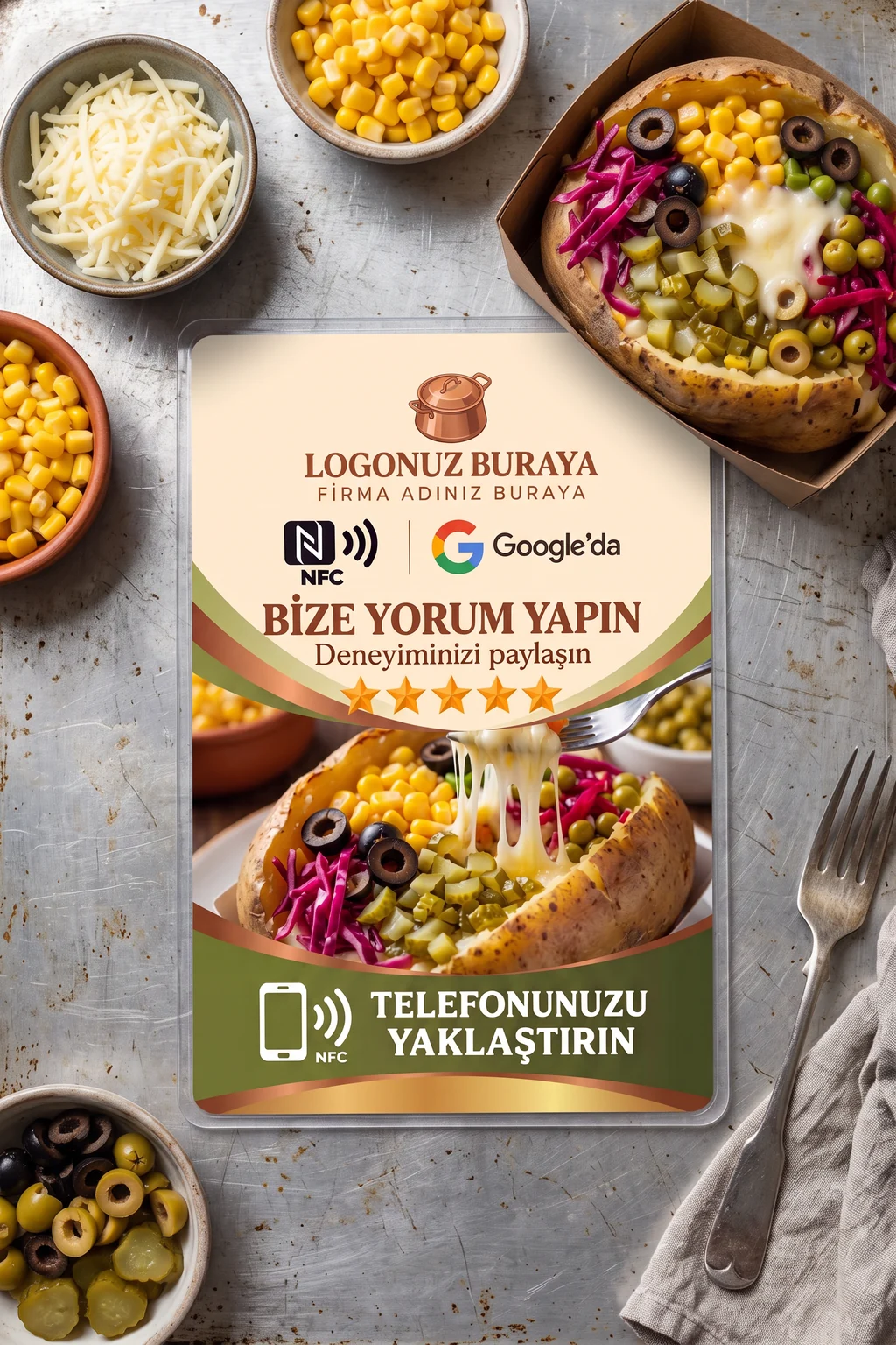 Kumpirci kullanım örneği
