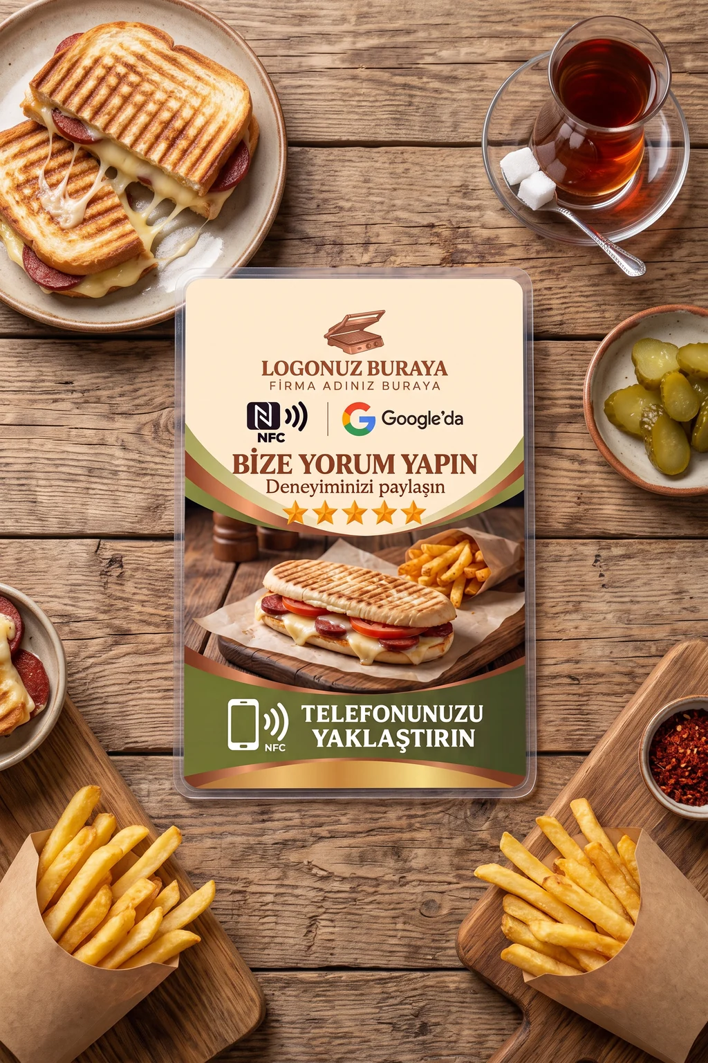 Tost & Sandviç kullanım örneği
