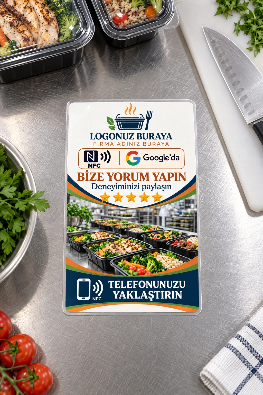 Paket Yemek & Üretim Mutfağı kullanım örneği