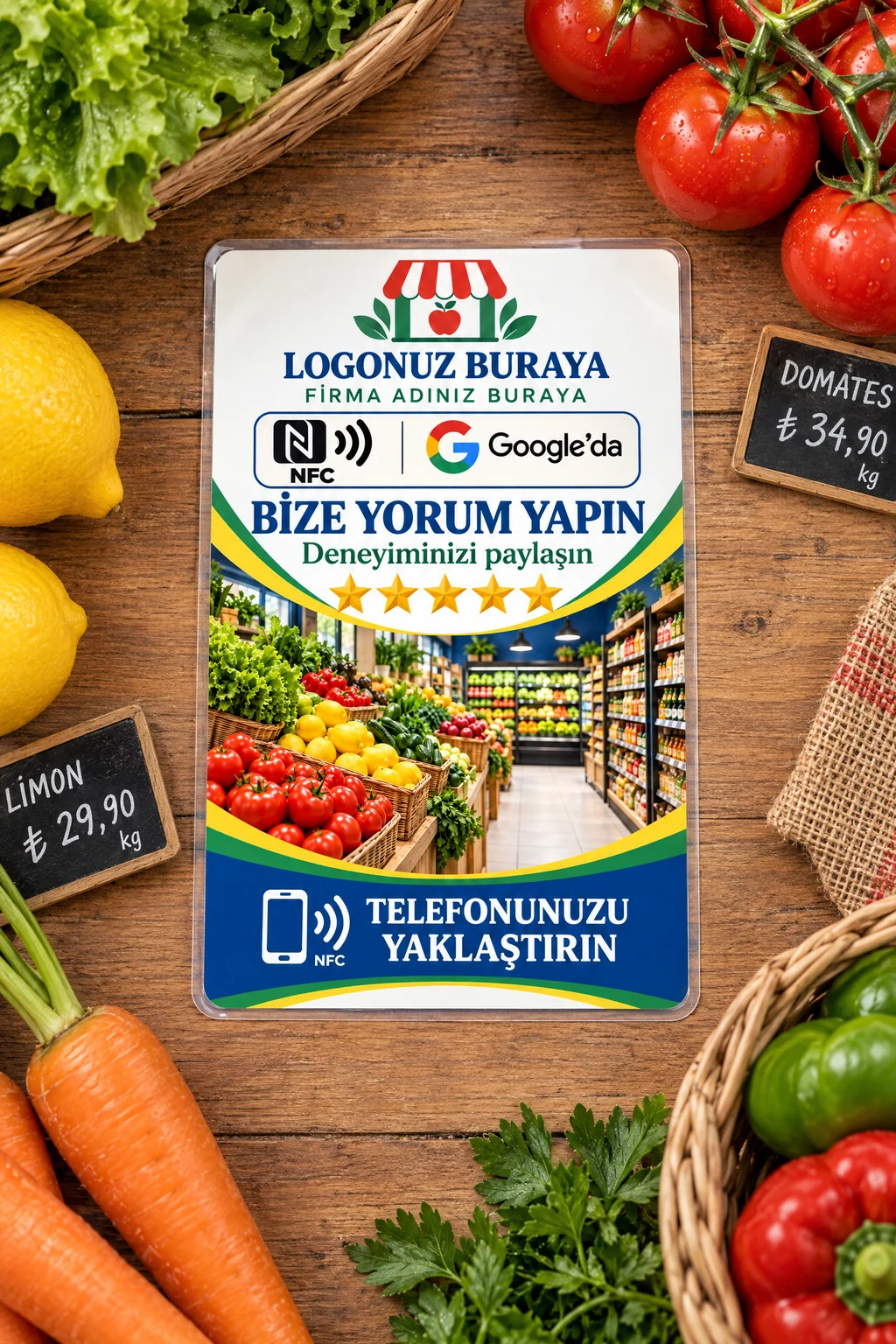 Market kullanım örneği