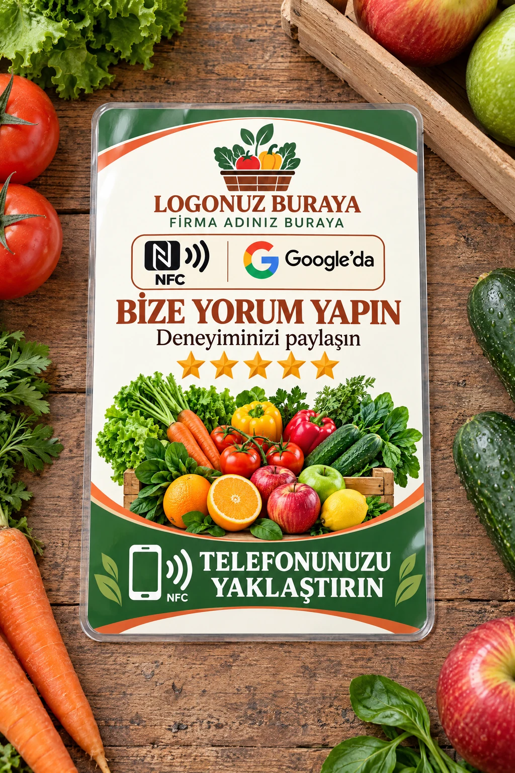 Manav kullanım örneği