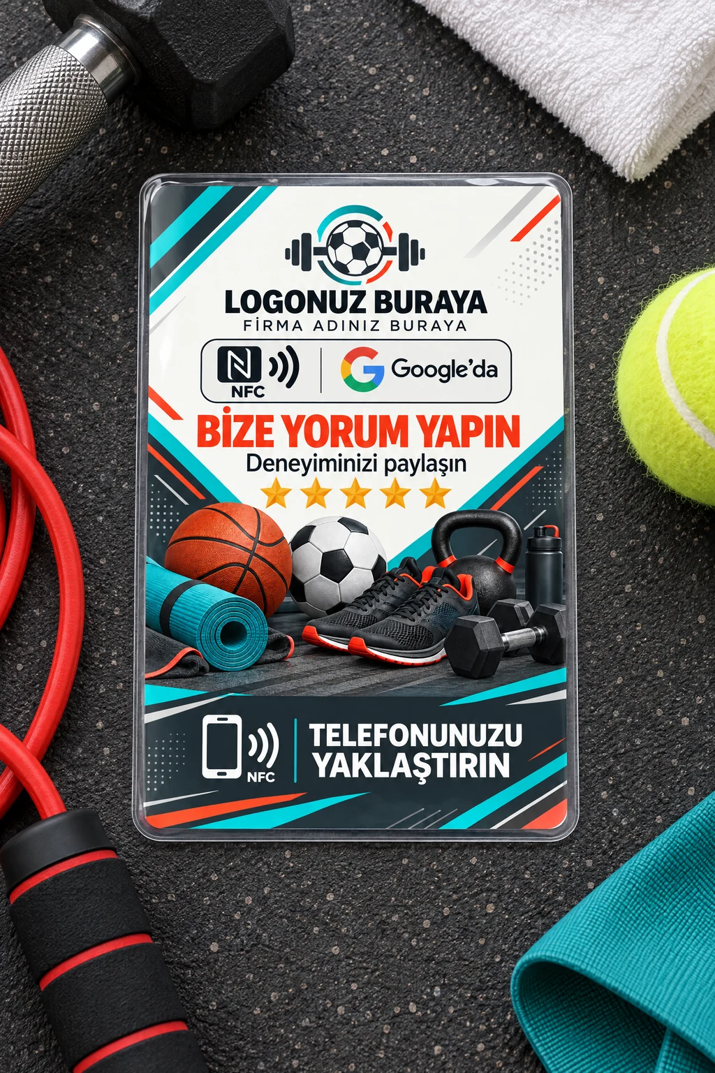 Spor Malzemeleri kullanım örneği