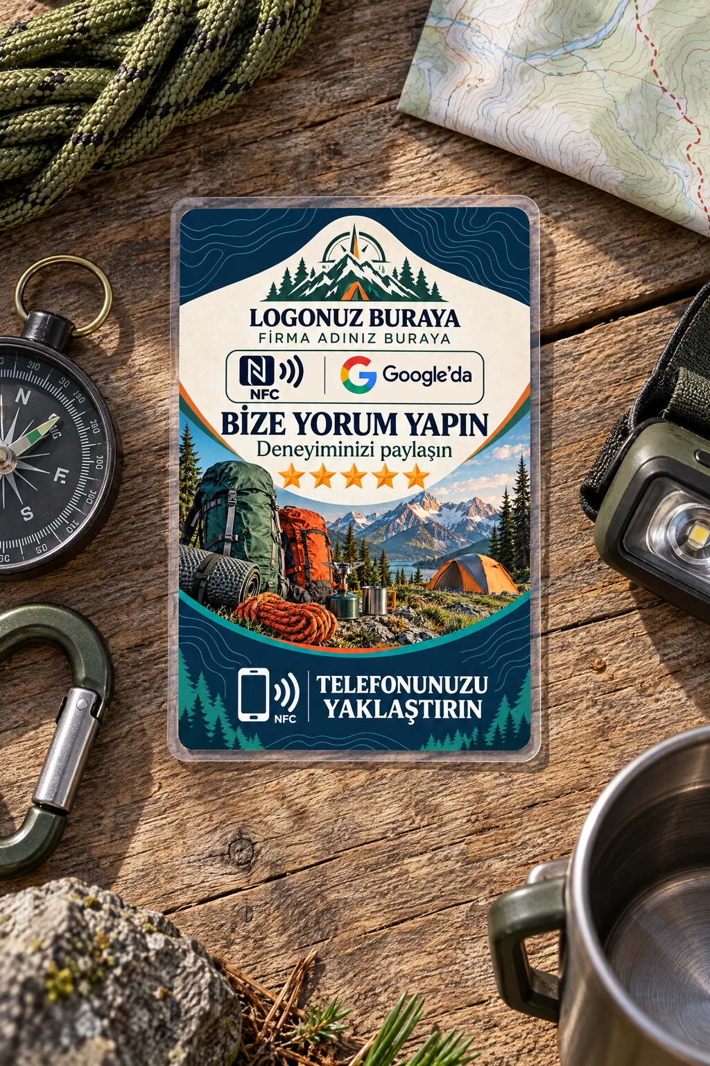 Kamp & Outdoor kullanım örneği