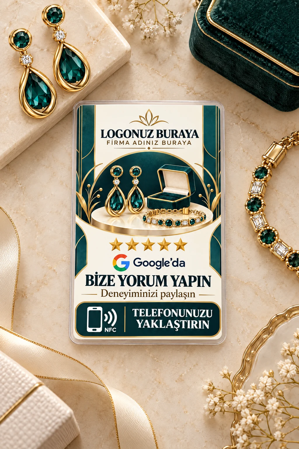 Bijuteri kullanım örneği